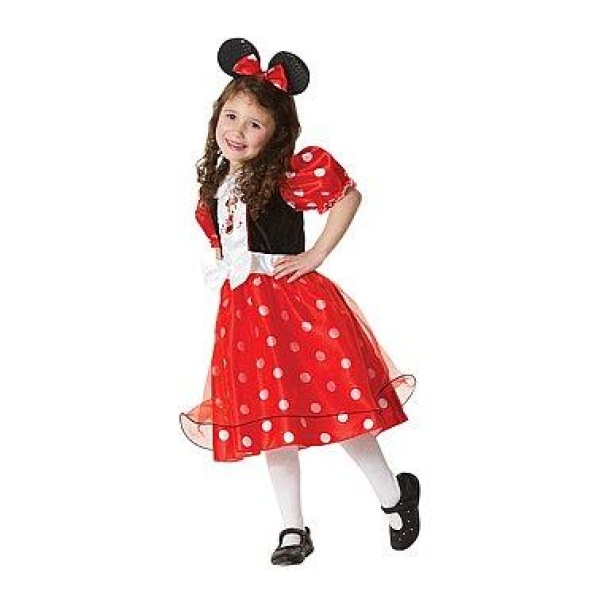 Kostým Minnie Mouse - červený