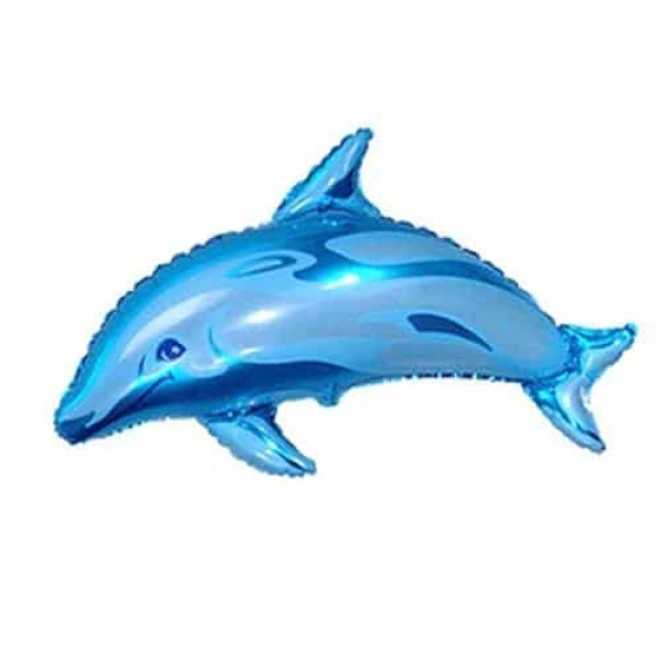 Balón fóliový Delfín modrý, 35cm