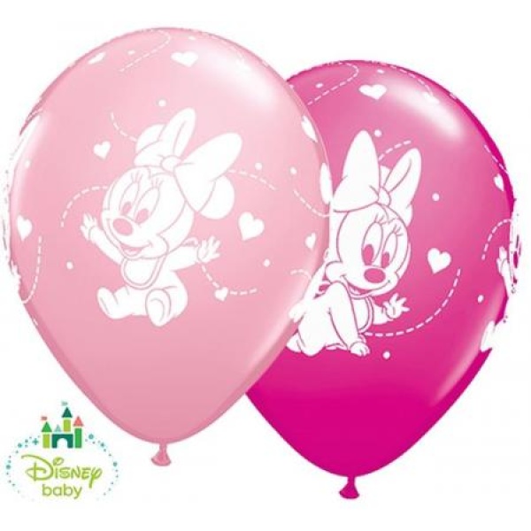 Balón Minnie Mouse, 27cm, 1ks