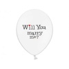 Balón WILL YOU MARRY ME? YES, 35cm, 1ks