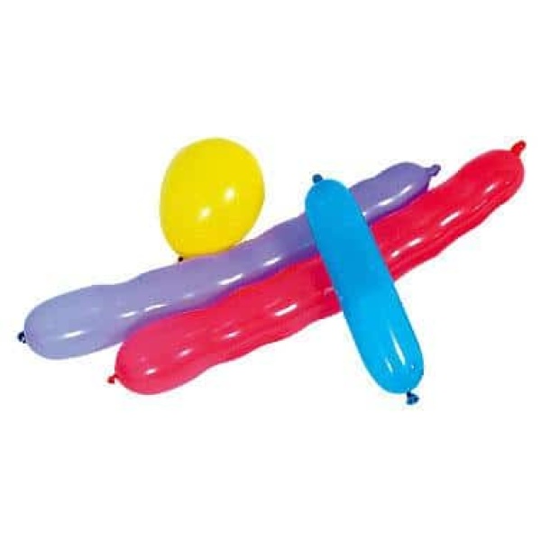 Balónová zostava, mix rôznych tvarov a farieb, 15ks