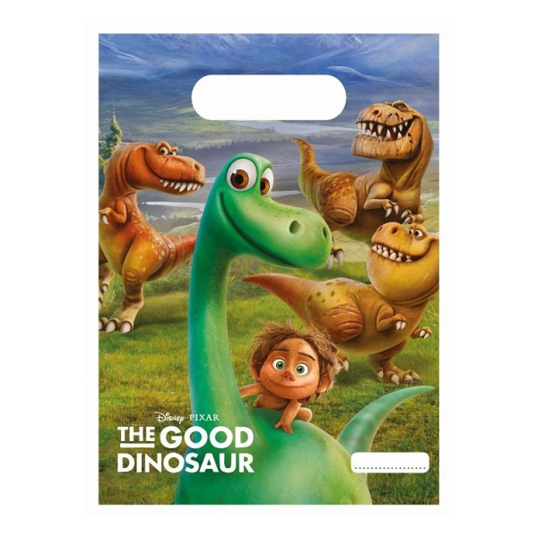 Darčekové tašky Dobrý Dinosaurus, 6ks