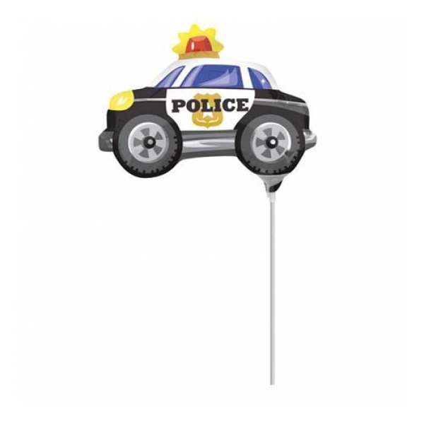 Fóliový balón Policajné auto, 35 cm