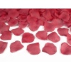 Vystreľovacie konfety bordové plátky ruže, 60cm