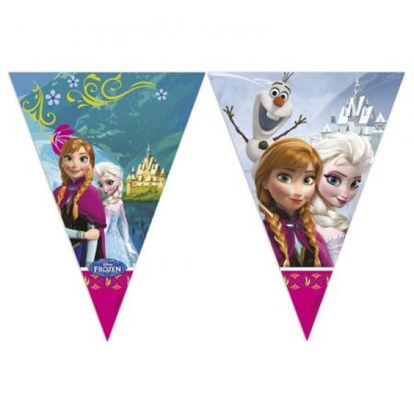 Závesné vlajky Frozen - Ľadové kráľovstvo