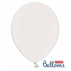 Balón metalický biely, 30cm, 1ks