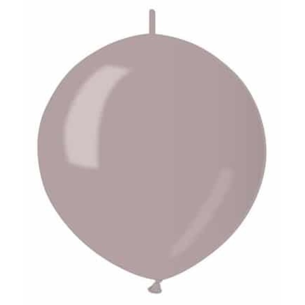 Balón metalický do girlandy perľový, 32cm, 1ks