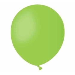 Balón pastelový bledozelený, 13cm, 1ks
