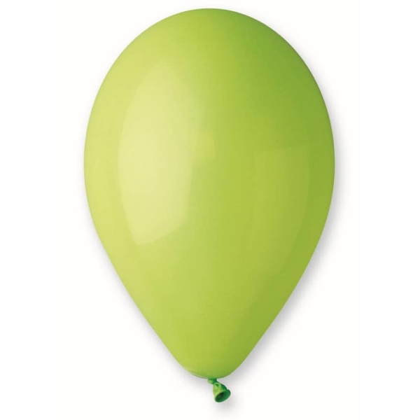 Balón pastelový pistáciový, 30cm, 1ks