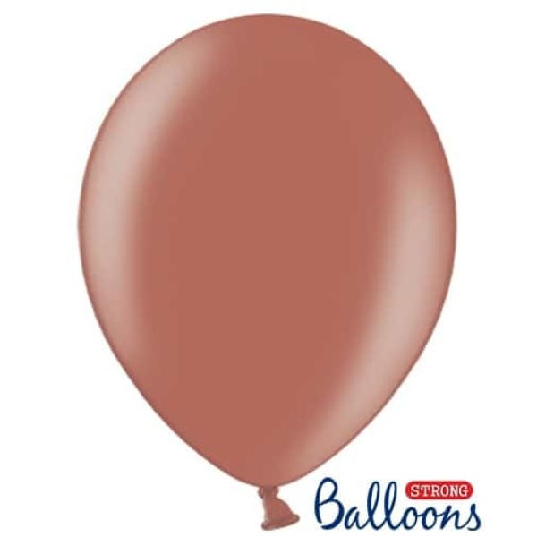 Balón metalický bledohnedá, 30cm, 1ks