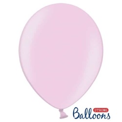 Balón metalický ružový, 30cm, 1ks