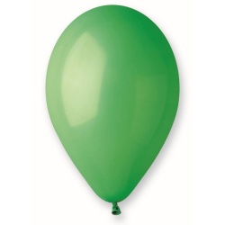 Balón pastelový zelený, 26cm, 1ks