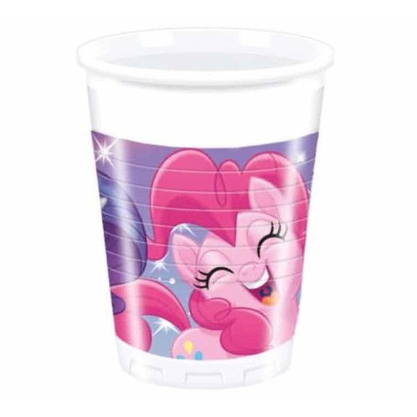 Plastové poháre My Little Pony, 8ks