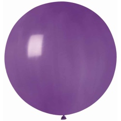 Balón veľký pastelový fialový, 80cm