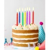 Sviečky na tortu Pastelky, 8cm, 12ks