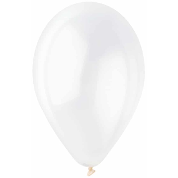 Balón pastelový trasparentný, 26cm, 1ks