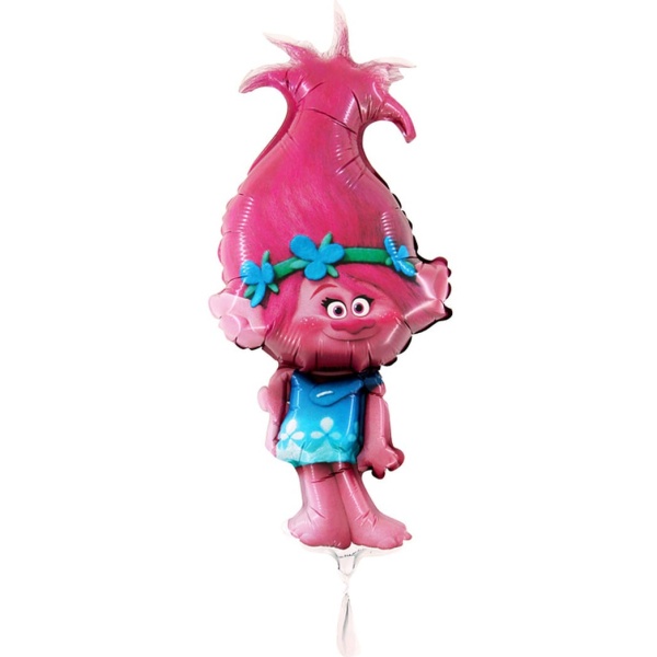 Fóliový balón Trollovia Poppy, 35cm