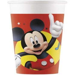 Papierové poháre Mickey Mouse, 8ks