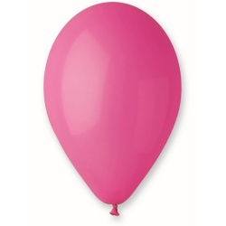 Balón pastelový tmavo ružový 30cm, 1ks