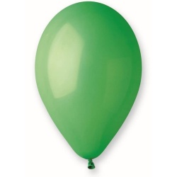 Balón pastelový zelený 30cm, 1ks