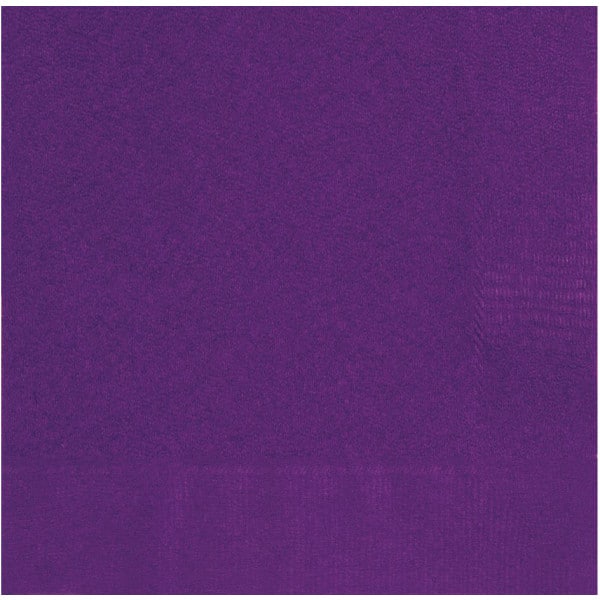 Servítky tmavo fialové, 33x33cm, 20ks