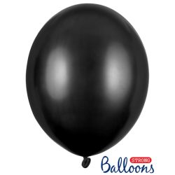Balón metalický čierny, 30cm, 1ks