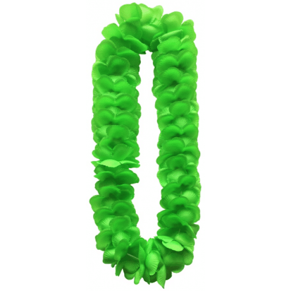 Havajský náhrdelník zelený, 120cm